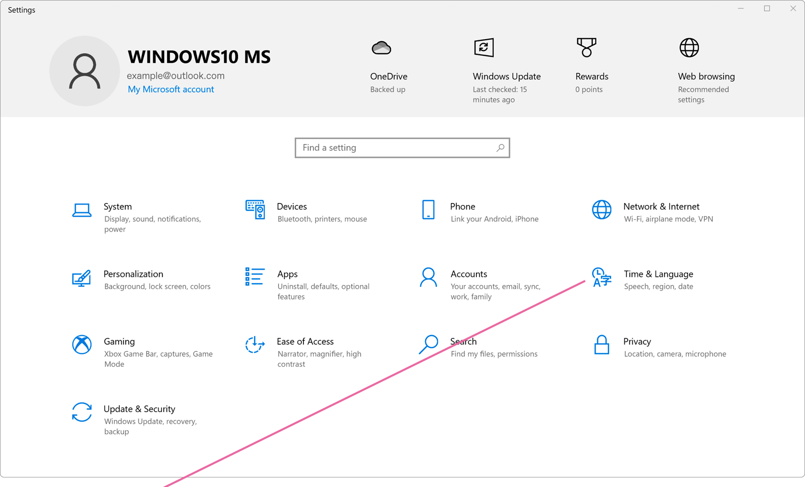 Windows10の画面がすべて英語で表示 Windowsfaq