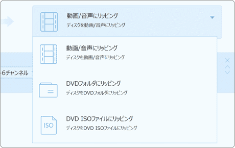 4Videosoftはリッピング方法を選択できます