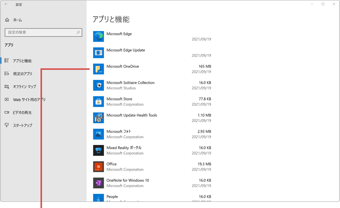 One
driveをクリック