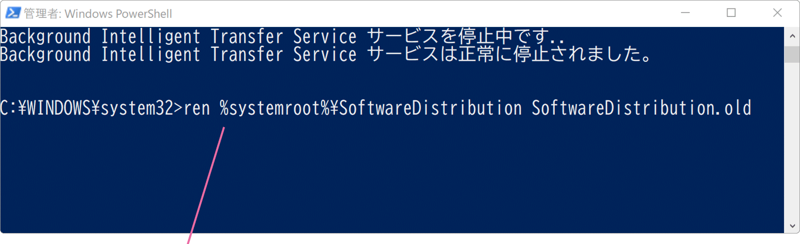 Powershellでコマンドを実行