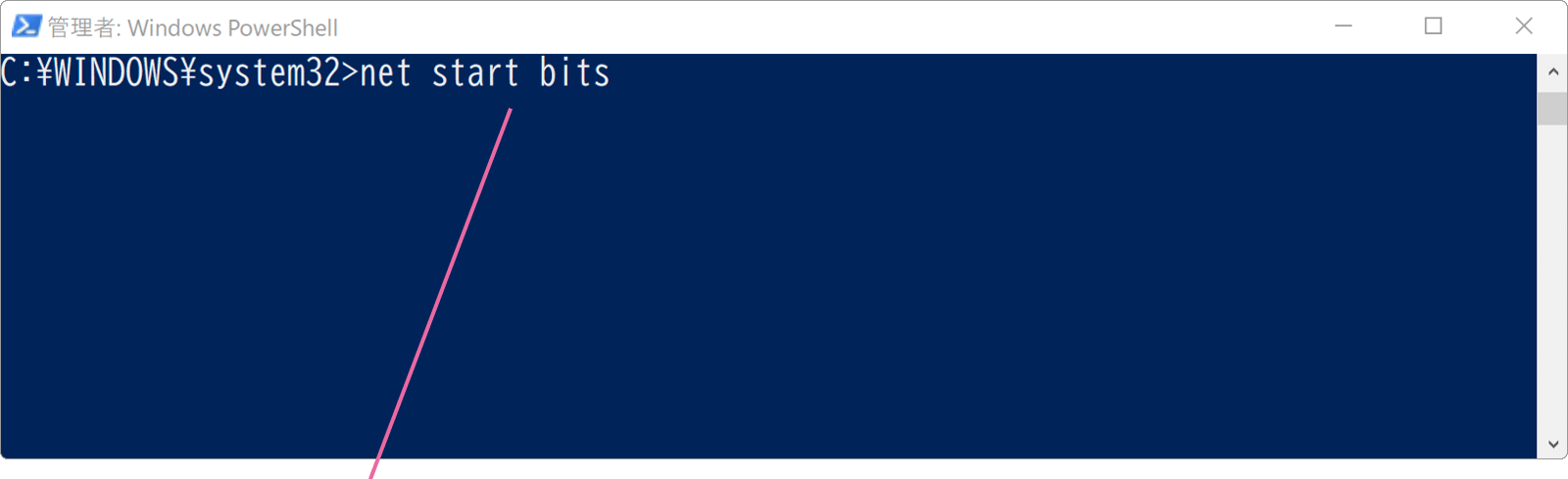 Powershellでコマンドを実行