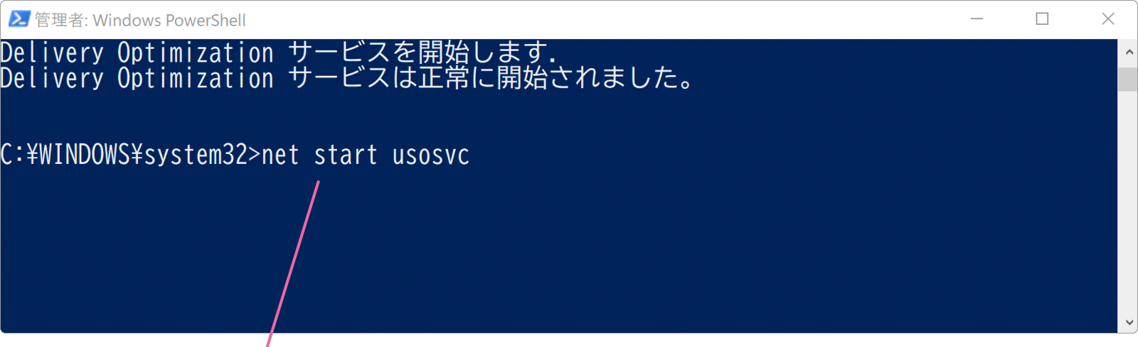 Powershellでコマンドを実行
