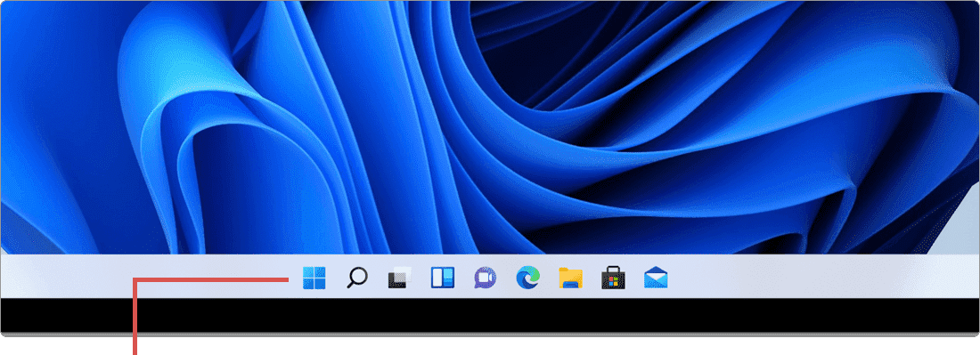 スタートボタンを右クリック